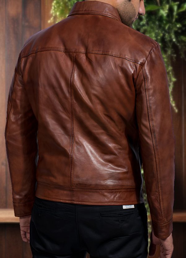 Bruce Leather Jacket - Image 3