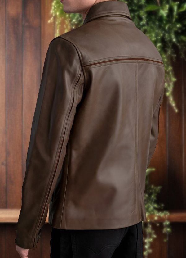 Leon Leather Jacket - Image 2