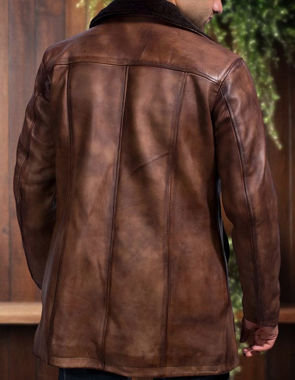 Archie Leather Jacket - Image 3