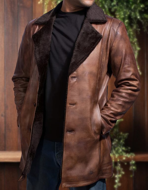 Archie Leather Jacket - Image 2