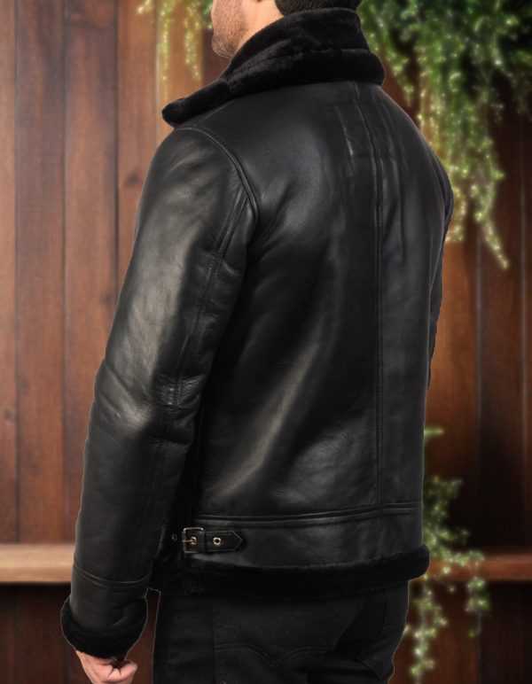 Alfie Leather Jacket - Image 3