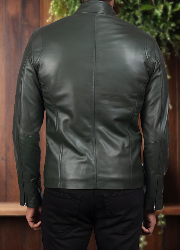 Steve Leather Jacket - Image 3