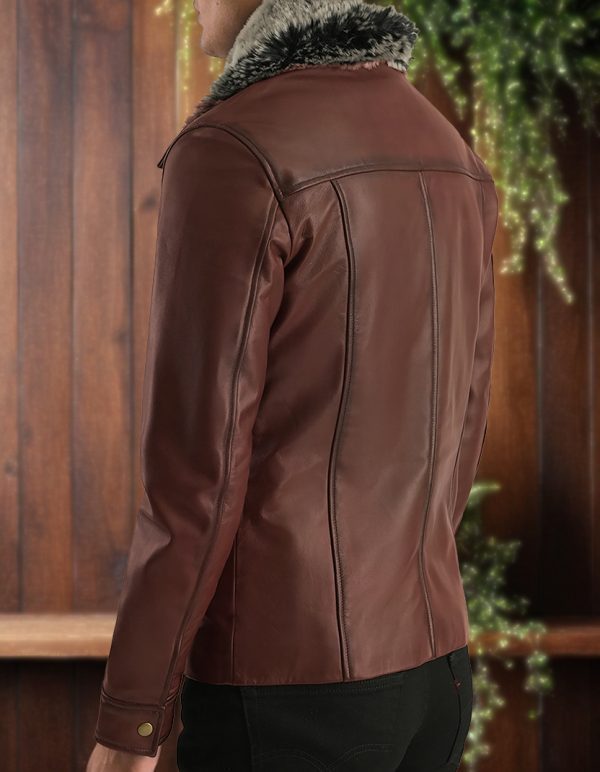 Roman Leather Jacket - Image 2