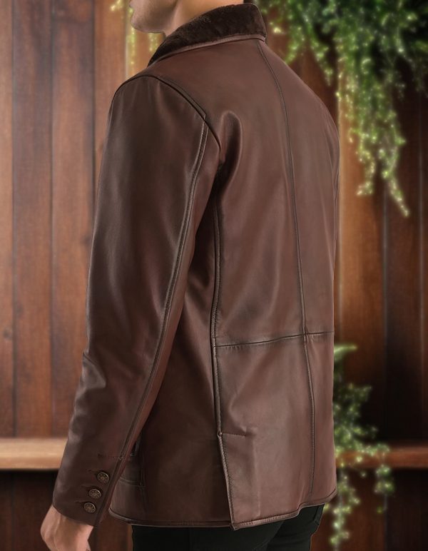 Joshua Leather Jacket - Image 2