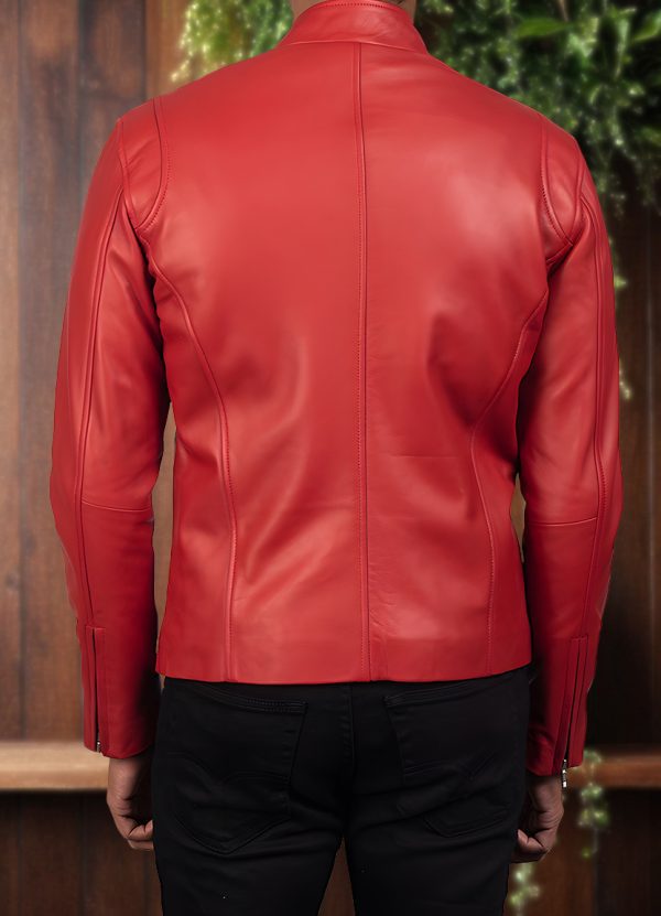 Peter Leather Jacket - Image 3